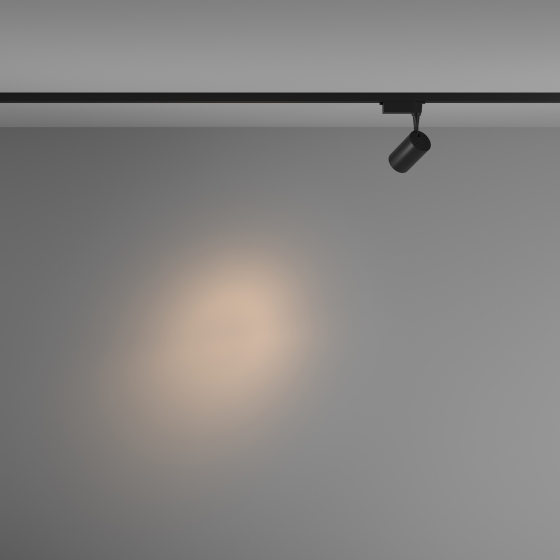 Трековый светильник Vuoro черный 10