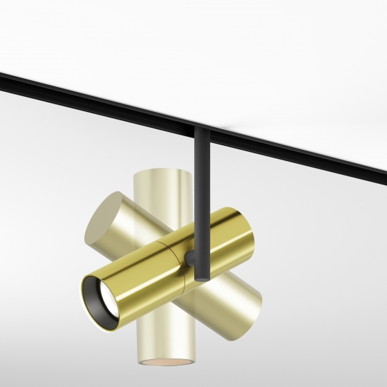 Трековый светильник Elti Exility черный 52мм 5