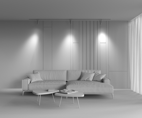 Трековый светильник Elti Exility черный 52мм 8