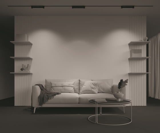 Трековый светильник Points Rot черный 8