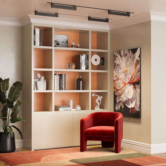 Трековый светильник Points Rot черный 4