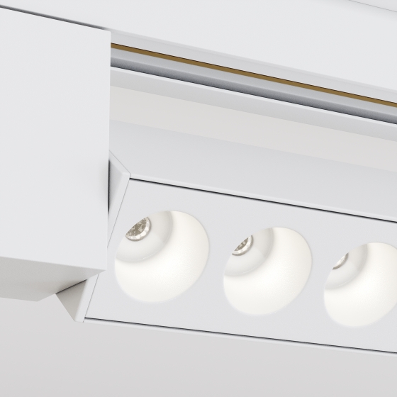 Трековый светильник Points Rot Unity белый 7