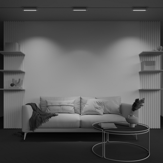 Трековый светильник Points Rot Unity белый 14