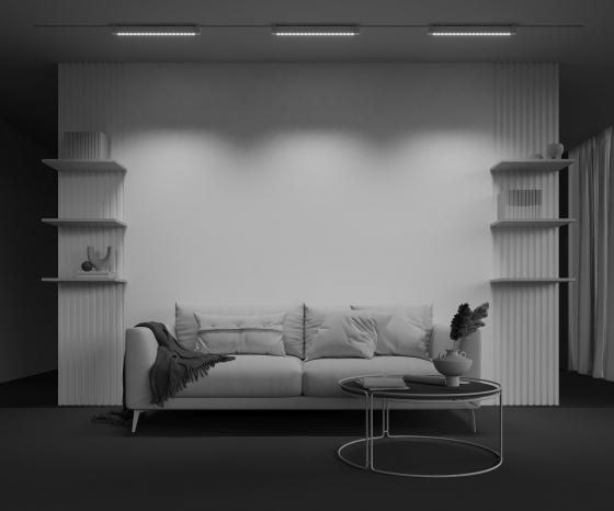 Трековый светильник Points Rot Unity белый 600 мм 12