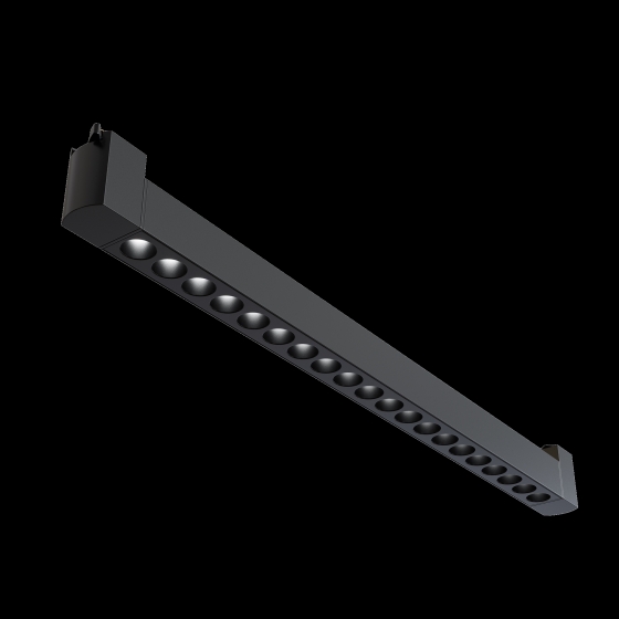 Трековый светильник Points Rot черный 600мм 13