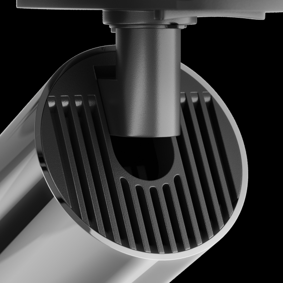 Трековый светильник Focus S черный 3