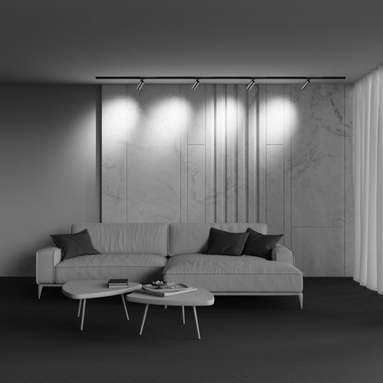 Трековый светильник Focus LED Черный 11