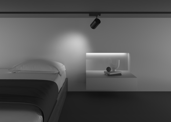 Трековый светильник Focus Led черный 2