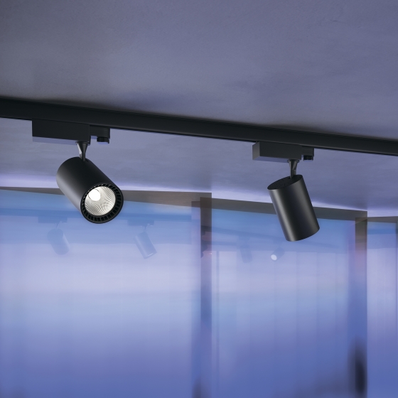 Трековый светильник Vuoro черный 2