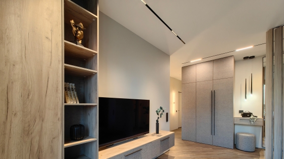 Трековый светильник Points Exility черный 3