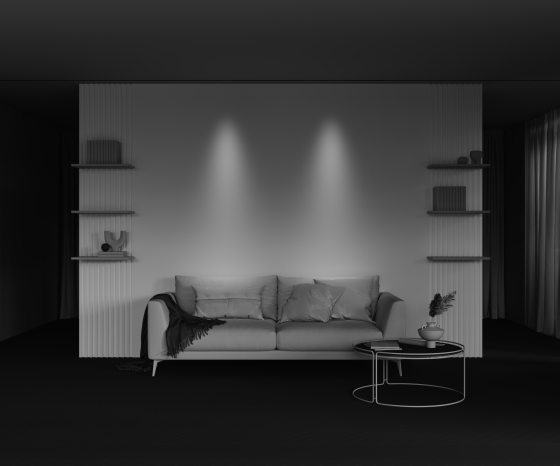 Трековый светильник EXILITY черный 7