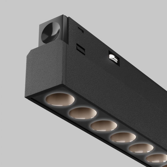 Трековый светильник Points черный 434мм 4