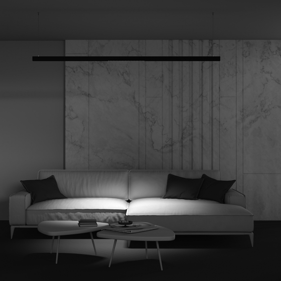 Трековый светильник Points черный 434мм 7