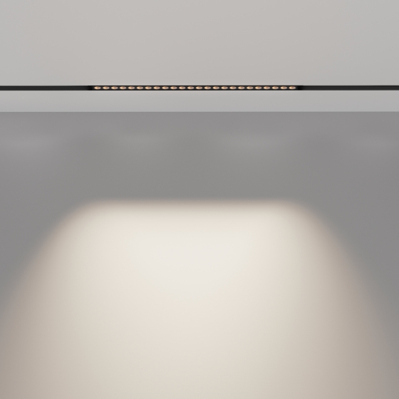 Трековый светильник Points черный 434мм 6