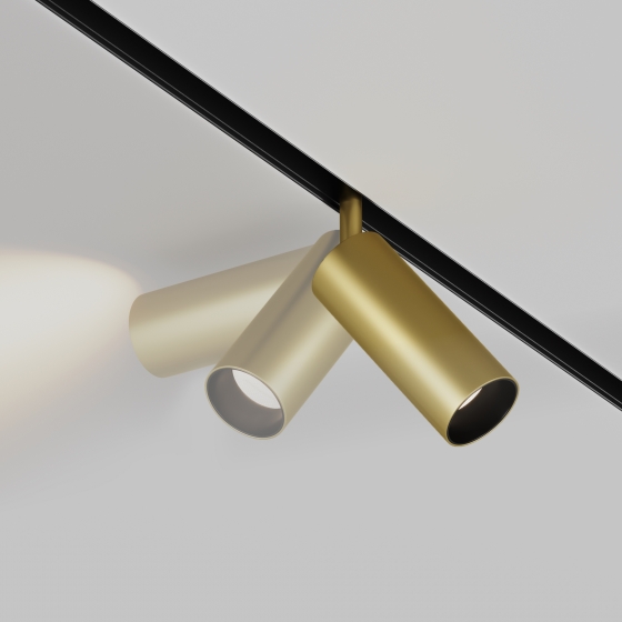 Трековый светильник Focus LED Exility золотой 5