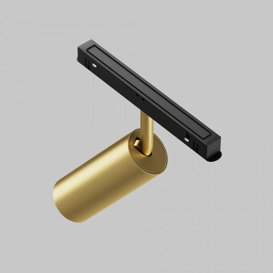 Трековый светильник Focus LED Exility золотой 6
