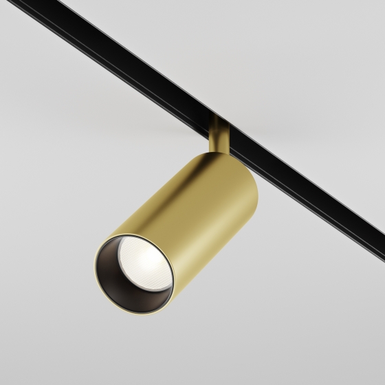Трековый светильник Focus LED Exility золотой 2
