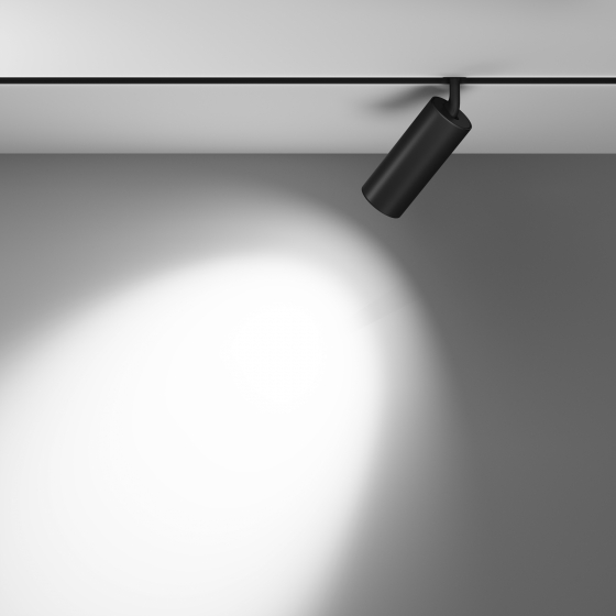 Трековый светильник Focus LED черный 8