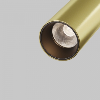 Трековый светильник Focus LED черный/золотой