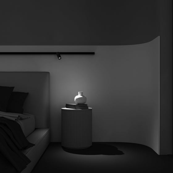 Трековый светильник Focus LED черный/золотой 6