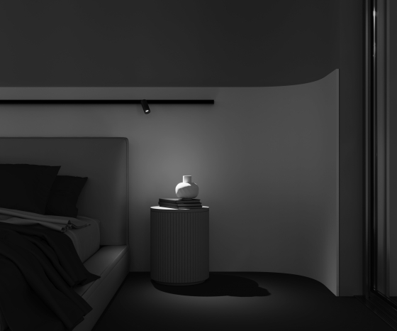 Трековый светильник Focus LED черный/золотой 9