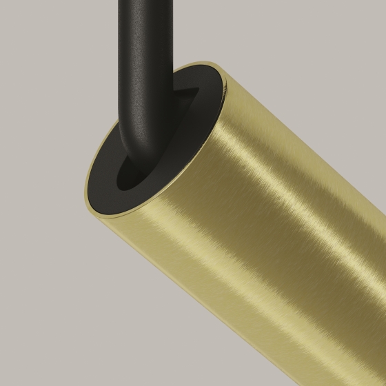 Трековый светильник Focus LED черный/золотой 16