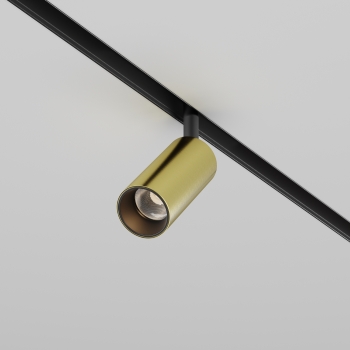 Трековый светильник Focus LED черный/золотой