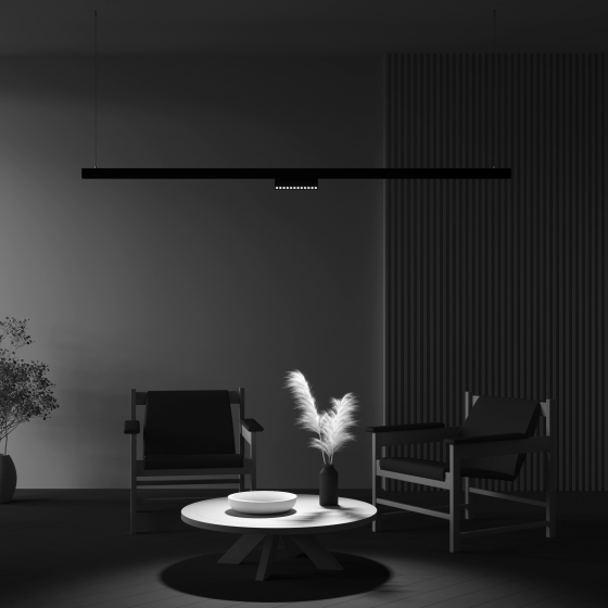 Трековый светильник Points rot черный 9