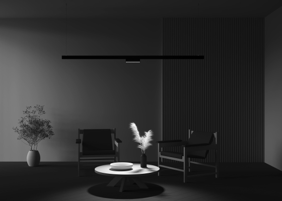 Трековый светильник Points rot черный 6