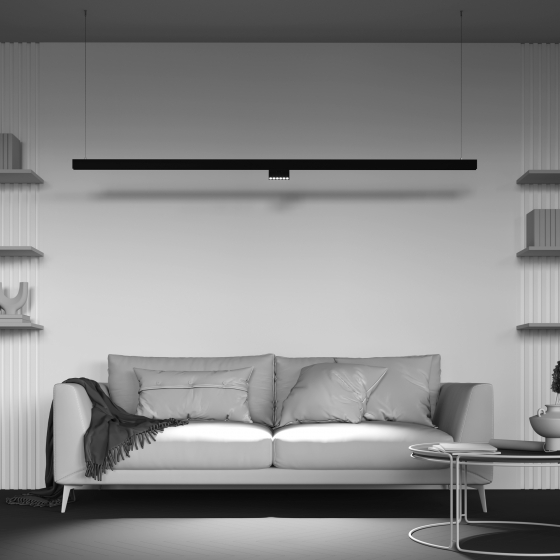 Трековый светильник Points rot черный 10