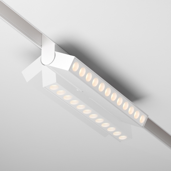 Трековый светильник Points Rot Exility белый 4