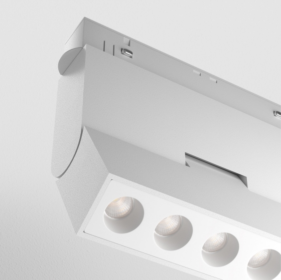 Трековый светильник Points Rot Exility белый 3