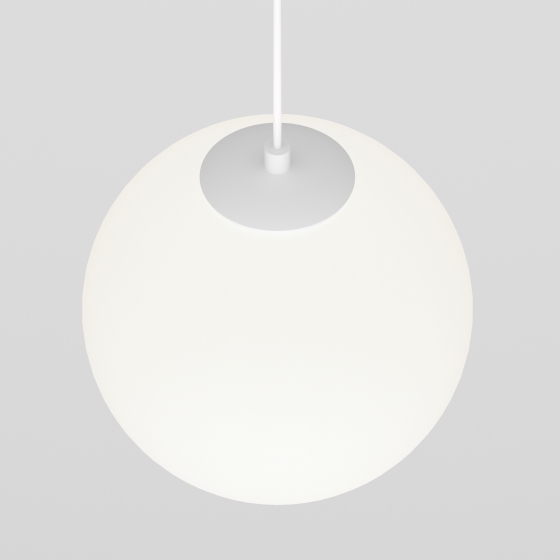 Трековый подвесной светильник Luna белый 130мм 3