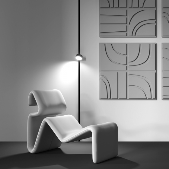 Трековый светильник Rado черный 5