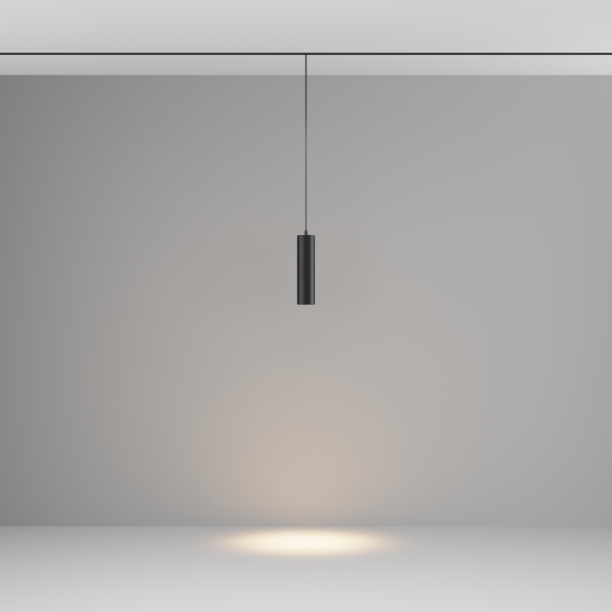 Трековый подвесной светильник Focus LED черный 2