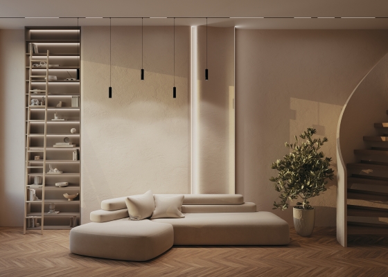 Трековый подвесной светильник Focus LED черный 14