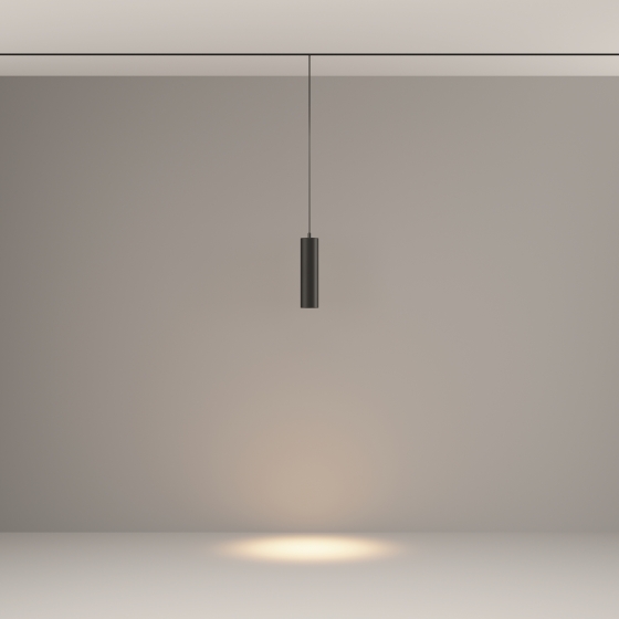 Трековый подвесной светильник Focus LED черный 7