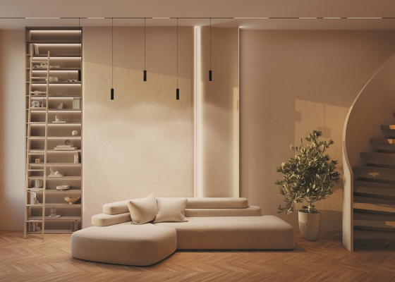 Трековый подвесной светильник Focus LED черный 8