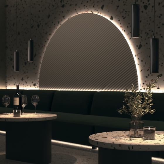 Трековый светильник Focus LED черный 10