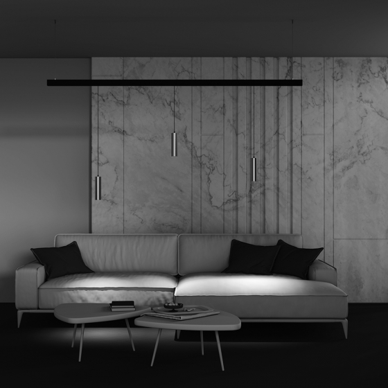 Трековый светильник Focus LED золотой 15