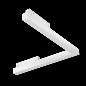 Трековый светильник Basis Angle белый