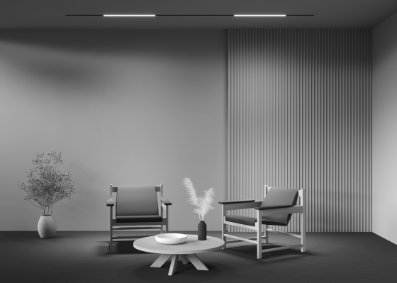 Трековый светильник Basis черный 600мм 4