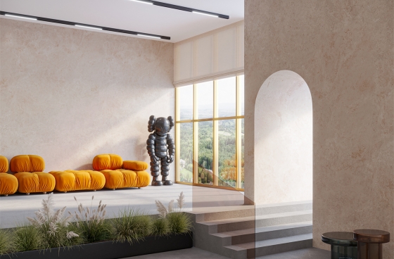 Трековый светильник Basis черный 600мм 5