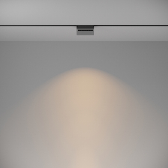 Трековый светильник Basis черный 7