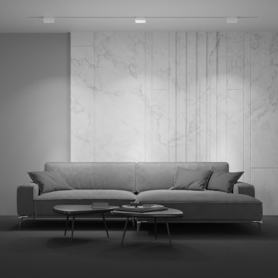 Трековый светильник Basis GRAVITY белый 2