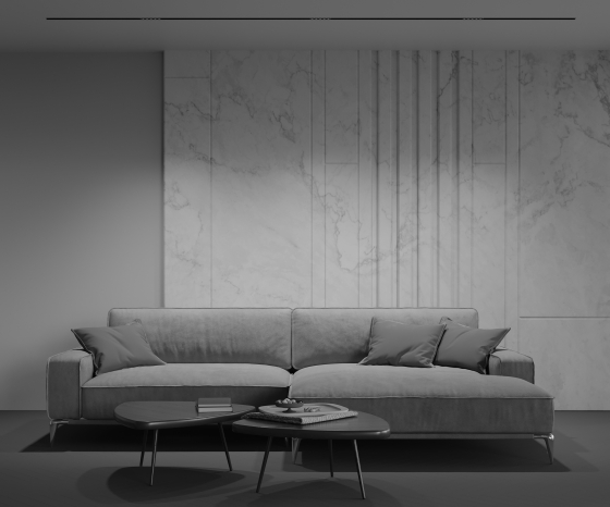 Трековый светильник Points черный 5