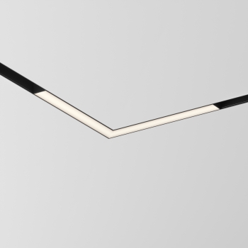 Трековый светильник Basis Angle черный