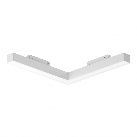 Трековый светильник Basis Angle угловой белый 1