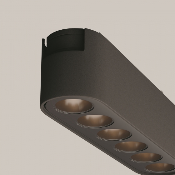 Трековый светильник Points черный 4