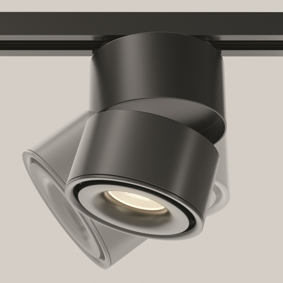 Трековый светильник Инь / Yin черный 5